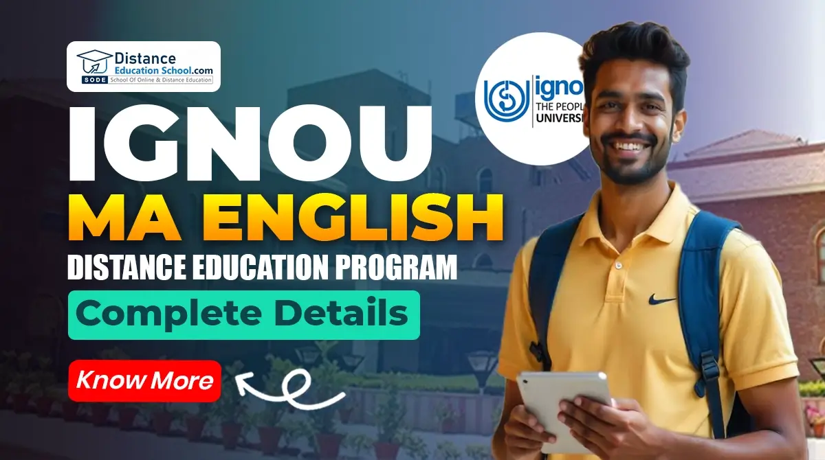 MA English Distance Education