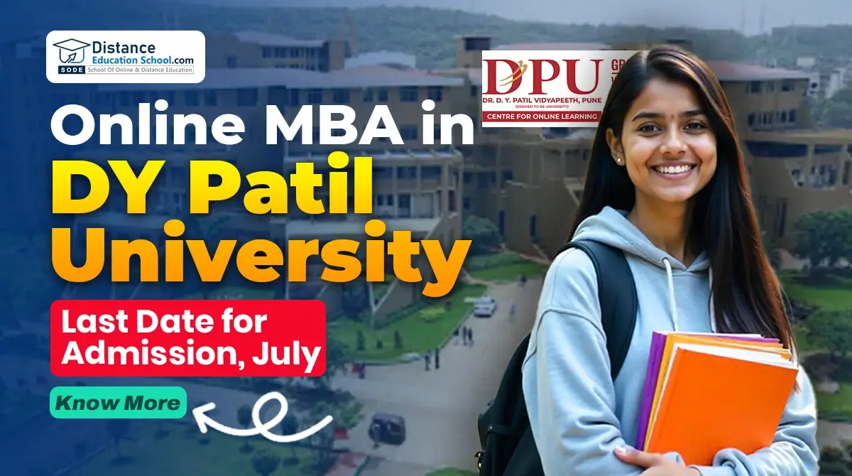 Online MBA in DY Patil Admission Last Date
