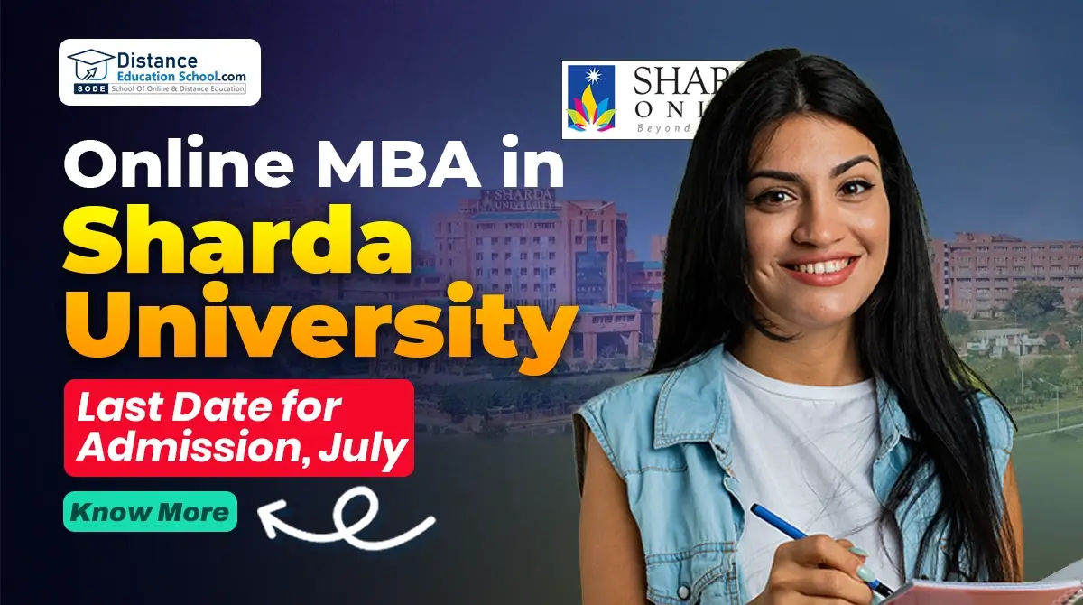 Online MBA in Sharda University