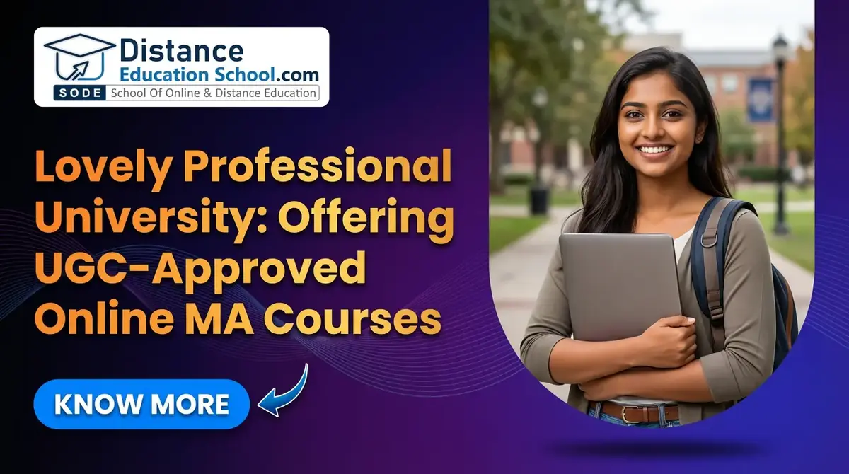LPU online MA courses 2026 eligibility fees and admission guide