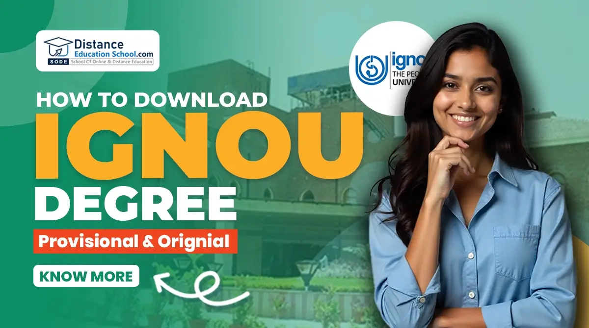 How to Download IGNOU Degree