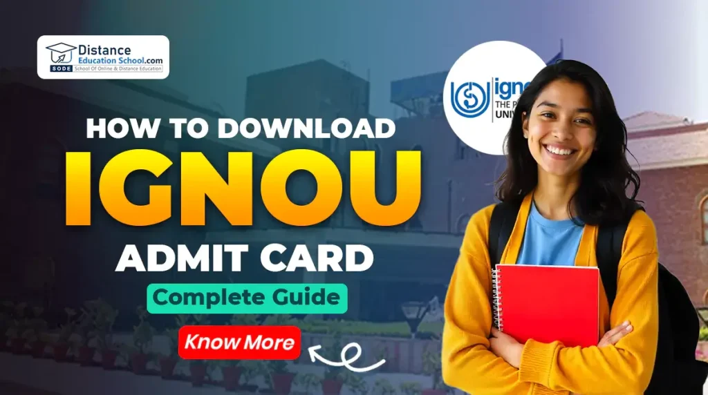 How to Download IGNOU Admit Card