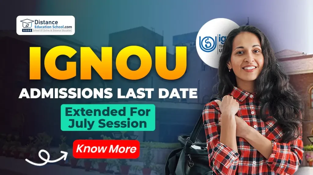 IGNOU admissions last date