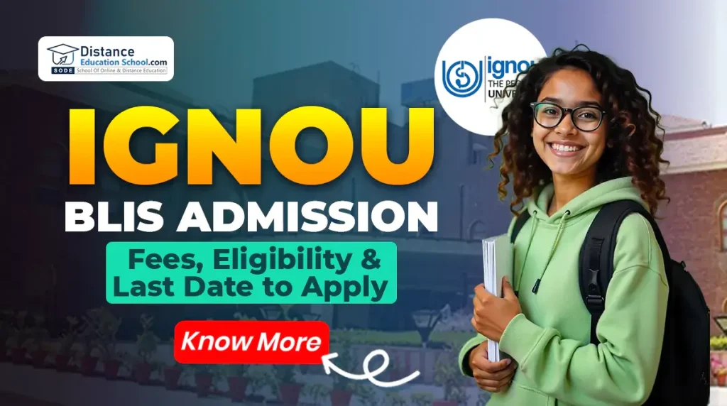IGNOU BLIS Admission