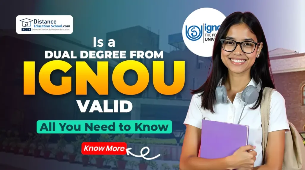 IGNOU Dual degree