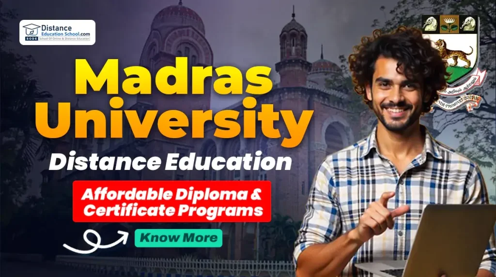 Madras University Distance Education