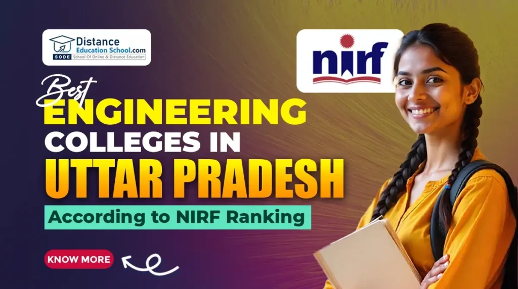 Best Engineering colleges in Uttar Pradesh According to NIRF Ranking