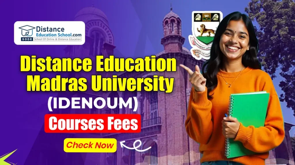 Distance Education Madras University