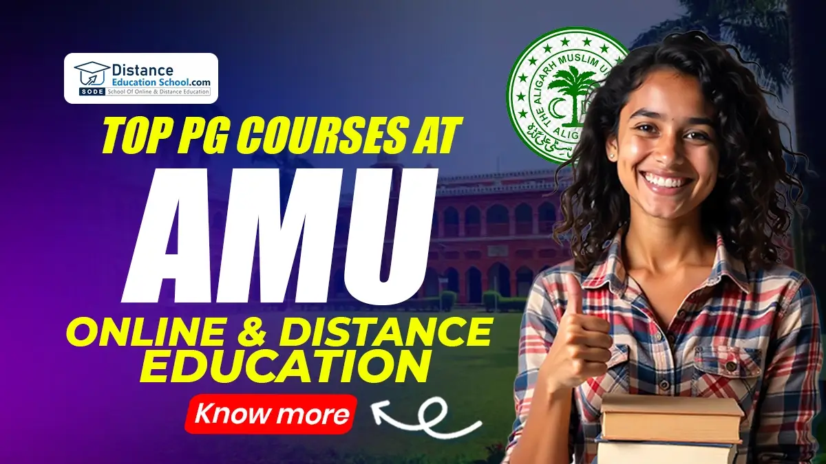 Top PG Courses at AMU Online & Distance Education