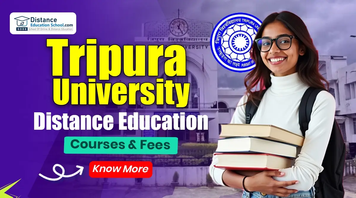 Tripura University Distance Education : Courses & Fees
