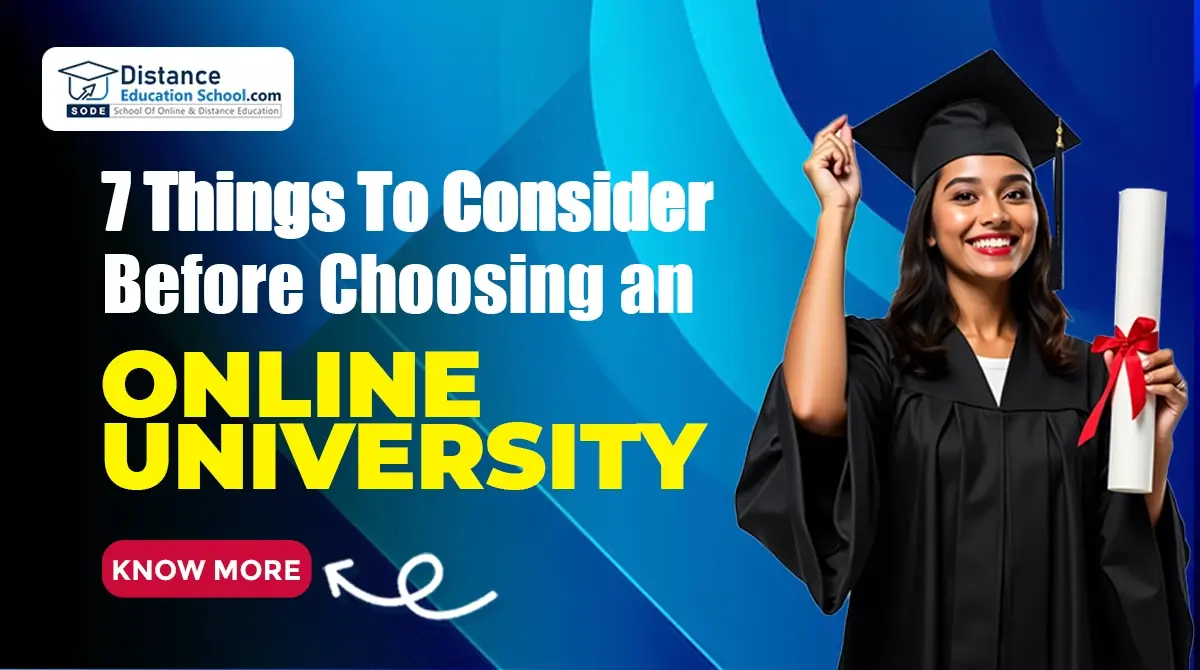 Things To Consider Before Choosing an Online University