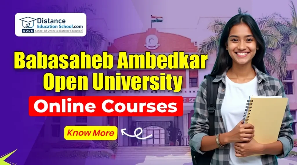 Babasaheb Ambedkar Open University Online Courses