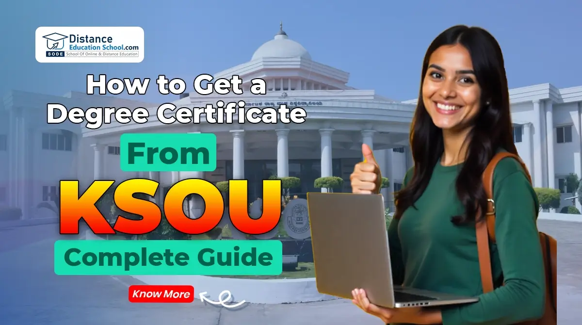 How to Get a Degree Certificate from KSOU?