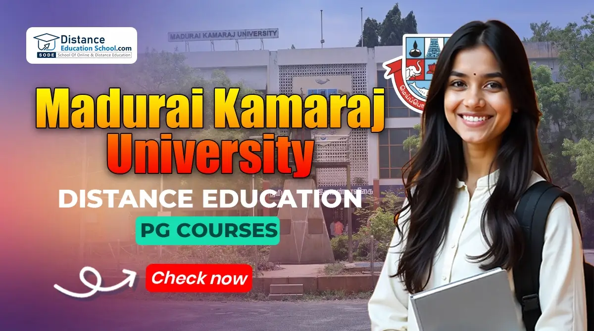 Madurai Kamaraj University Distance Education PG Courses