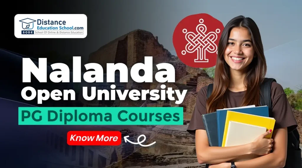 Nalanda Open University PG Diploma Courses