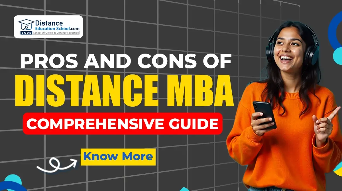 Pros and Cons of Distance MBA