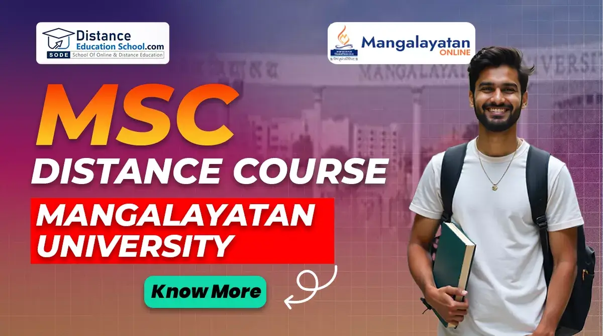 MSc Distance Course at Mangalayatan University