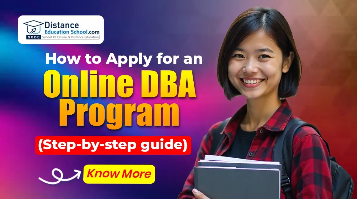 How to Apply for an Online DBA Program?
