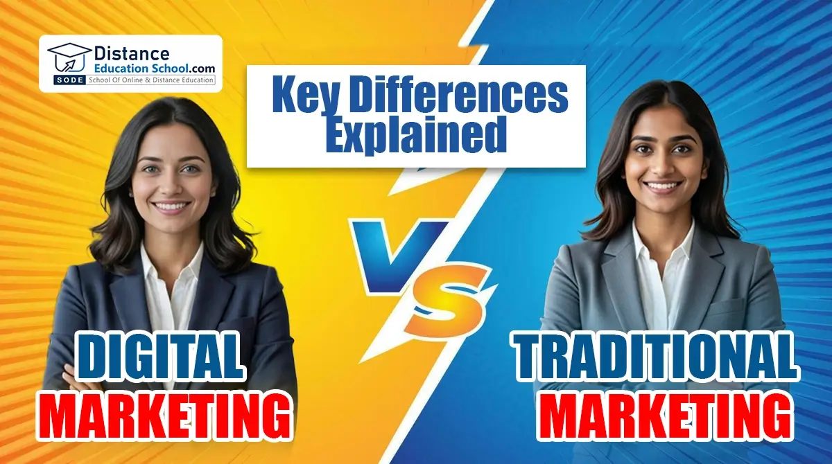 Comparison between digital marketing vs traditional marketing strategies