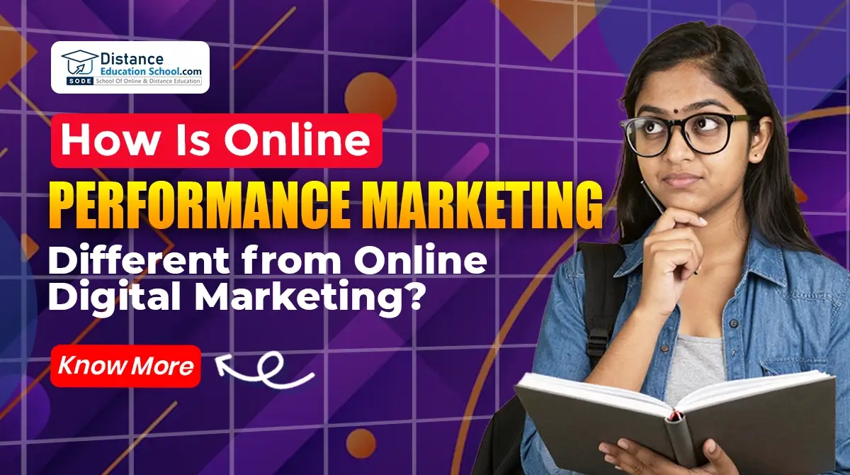 Difference between online performance marketing and online digital marketing explained