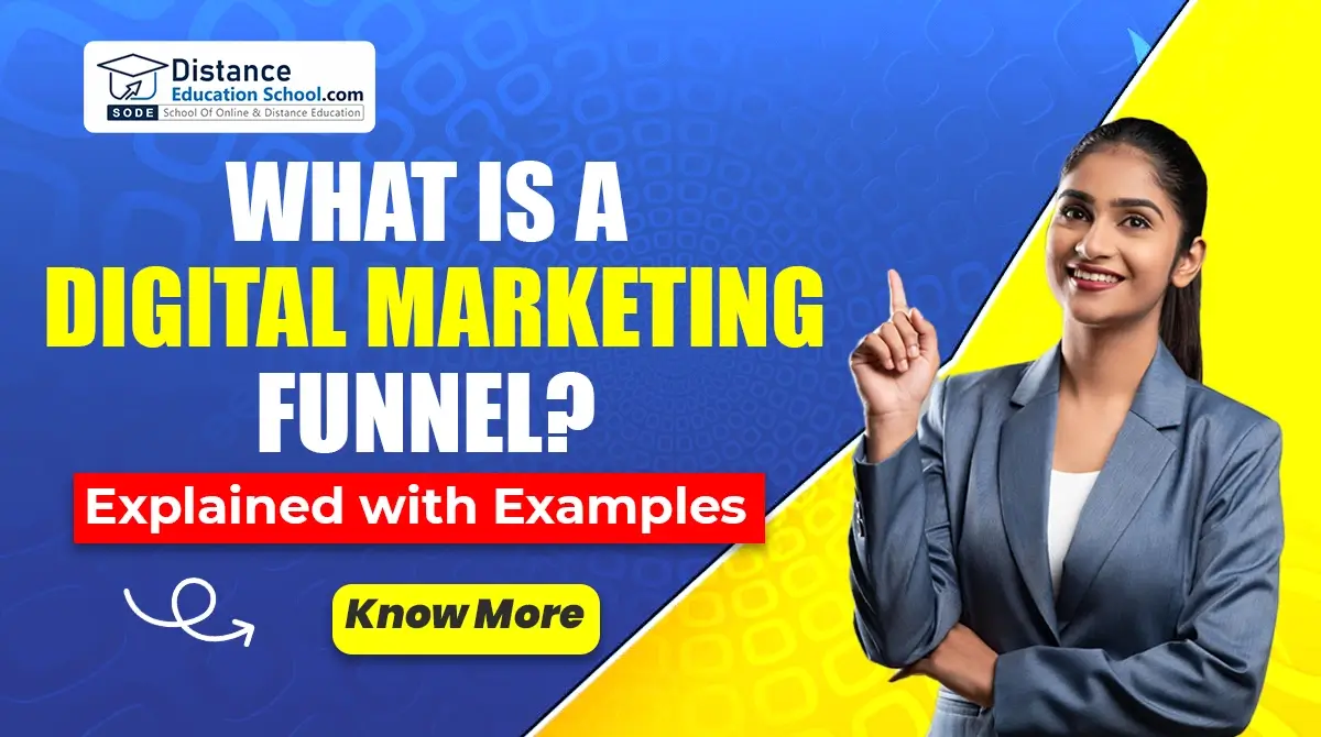 Digital marketing funnel explained with examples and 5 stages