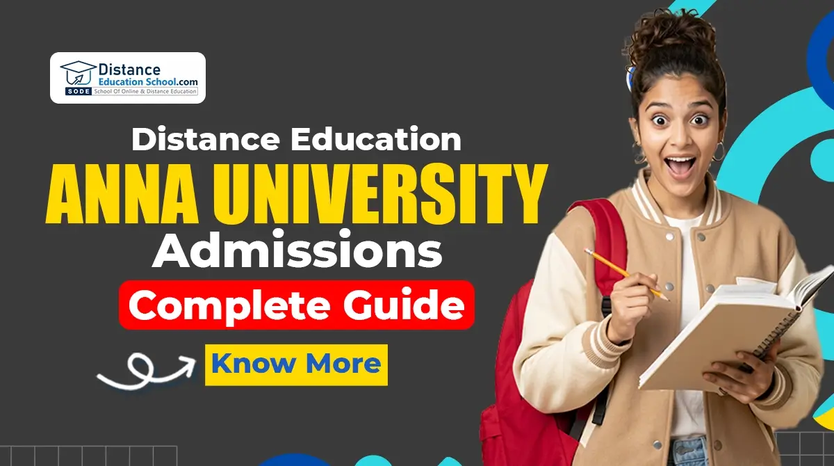 Distance Education Anna University Admissions 2026 MBA MCA MSc