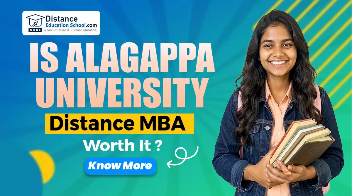 Alagappa University distance MBA worth it 2026 career guide