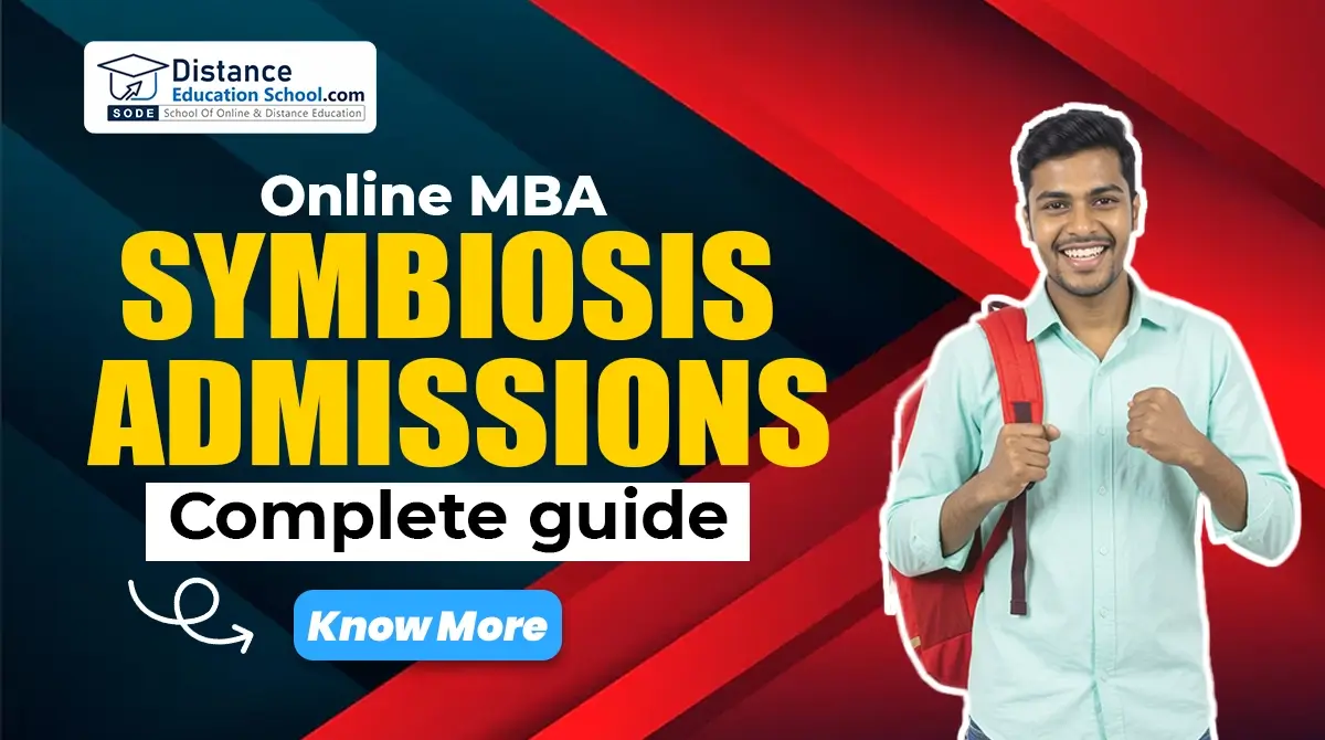 online MBA Symbiosis admissions 2026 India