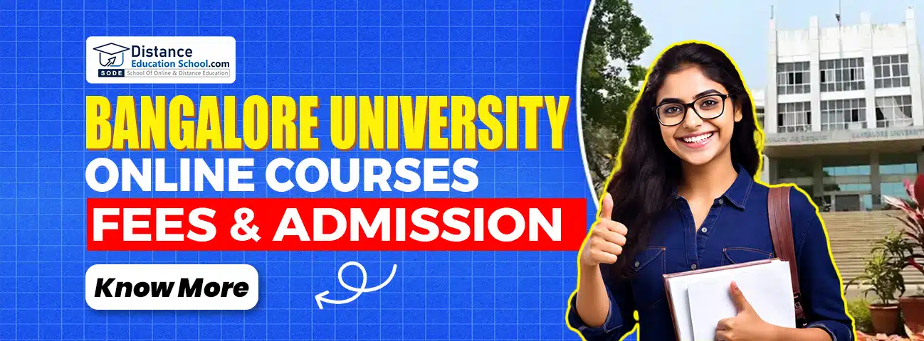 Bangalore University Online Courses Fees Admission 2026