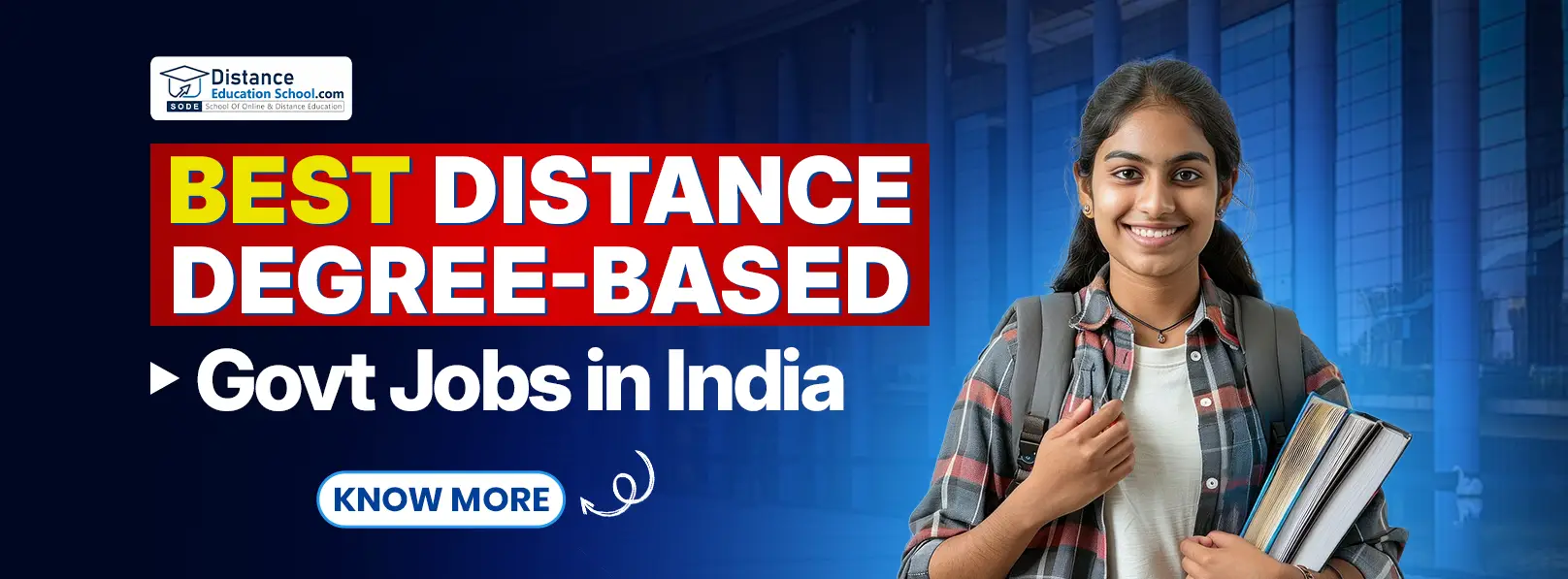 Best Distance Degree Based Govt Jobs in India 2026