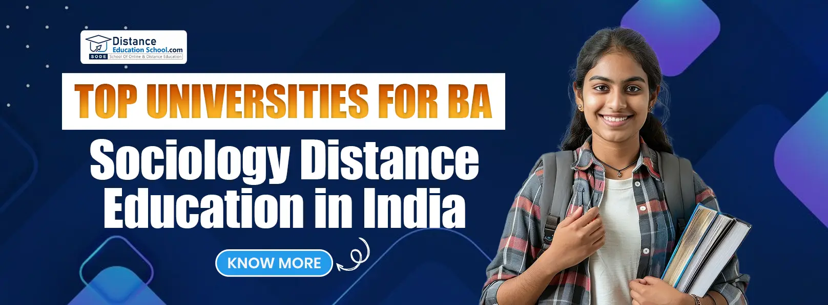 Top Universities for BA Sociology Distance Education in India 2026