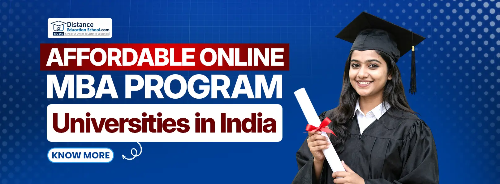 Affordable Online MBA Program Universities in India