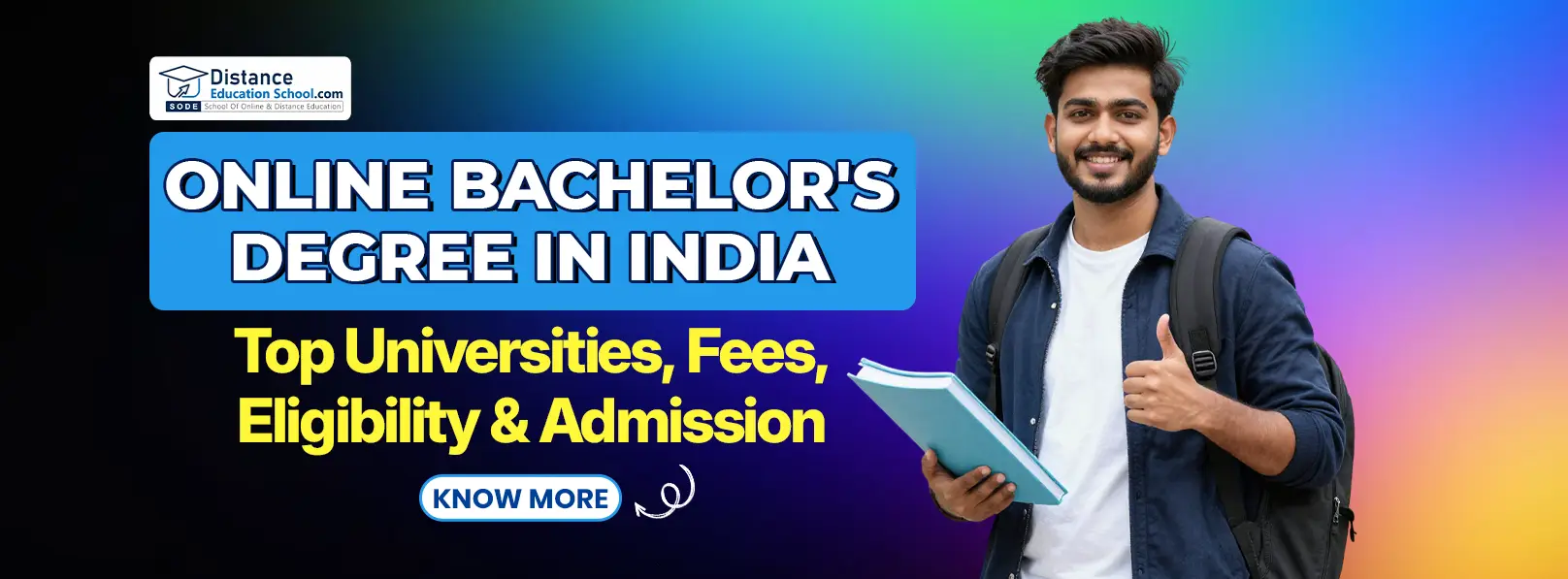 Online Bachelor's Degree in India Top Universities Fees Eligibility Admission