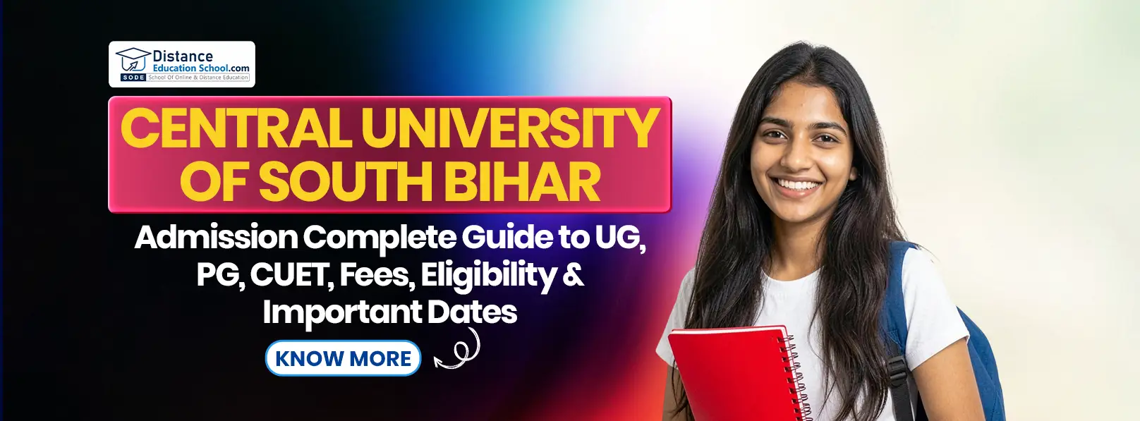 Central University of South Bihar Admission 2026 Guide