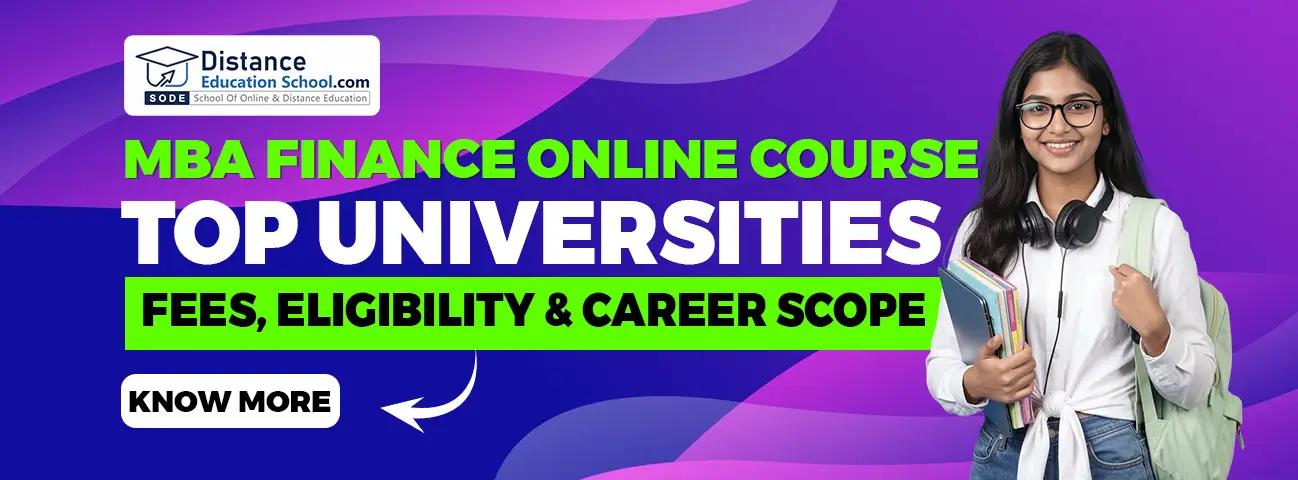 MBA Finance Online Course – Top Universities, Fees, Eligibility & Career Scope 2026