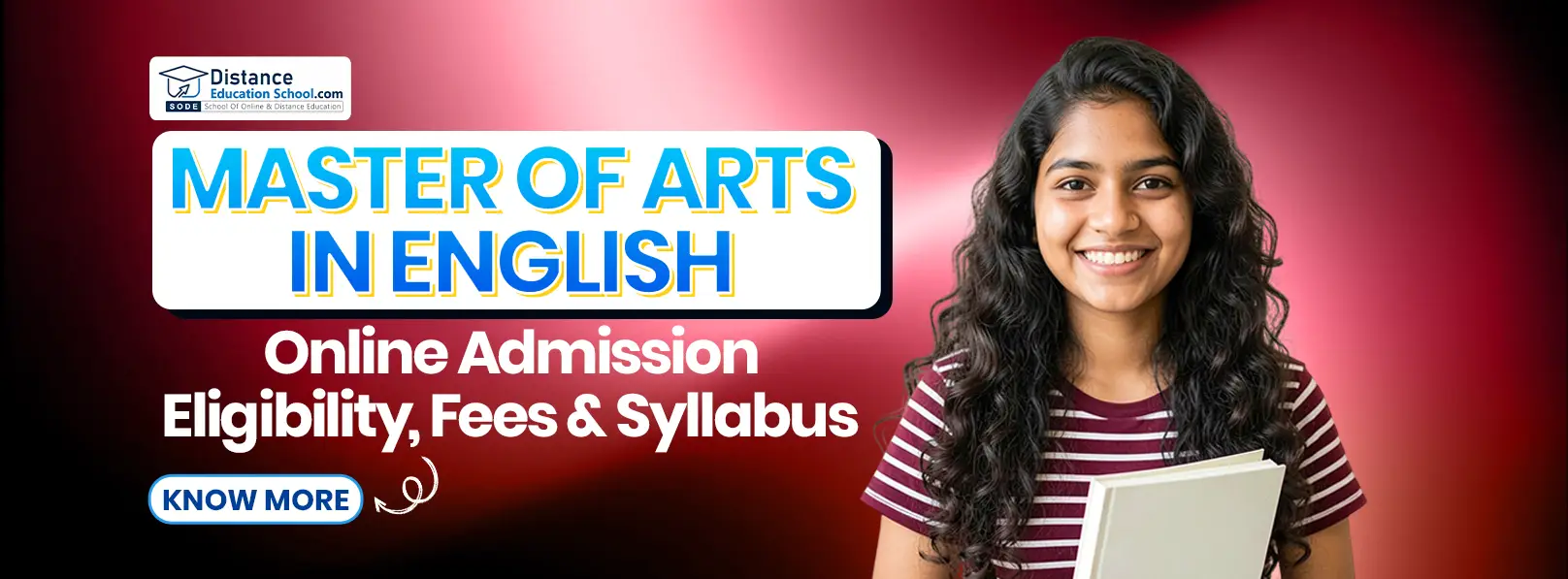 Master of Arts in English Online Admission Eligibility Fees Syllabus