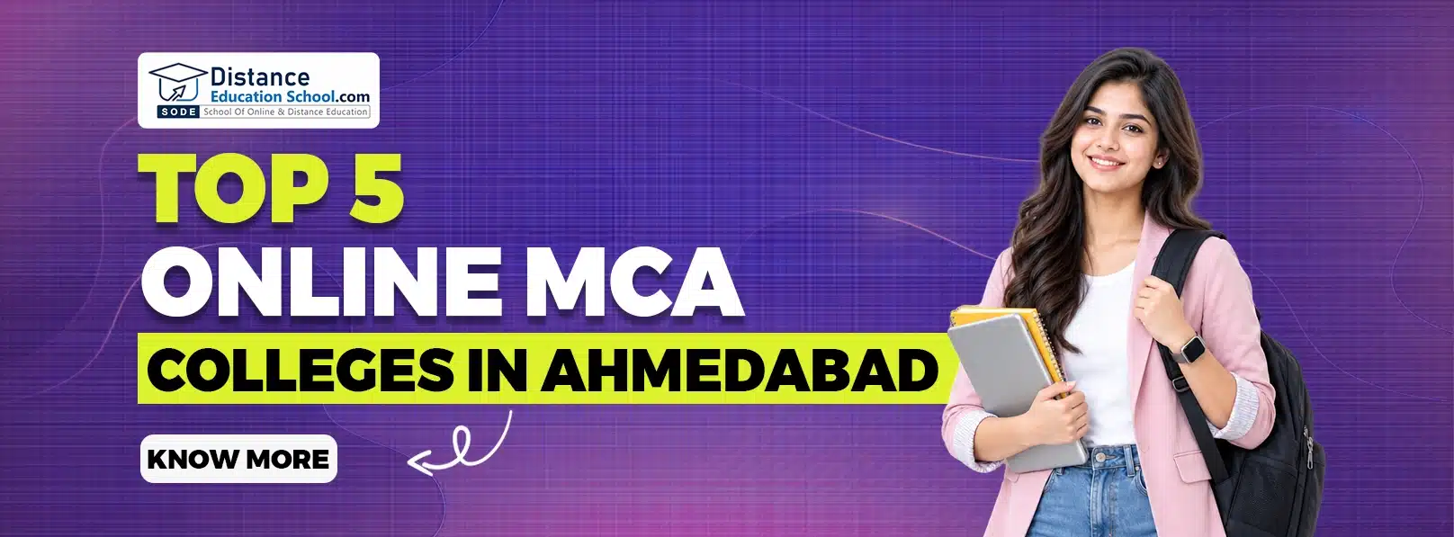 Top 5 Online MCA colleges in Ahmedabad